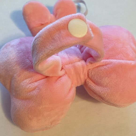 Labubu Pink Bow Wings and Pink Head Bow Labubu Halloween Costume Labubu Outfit - Picture 2 of 4